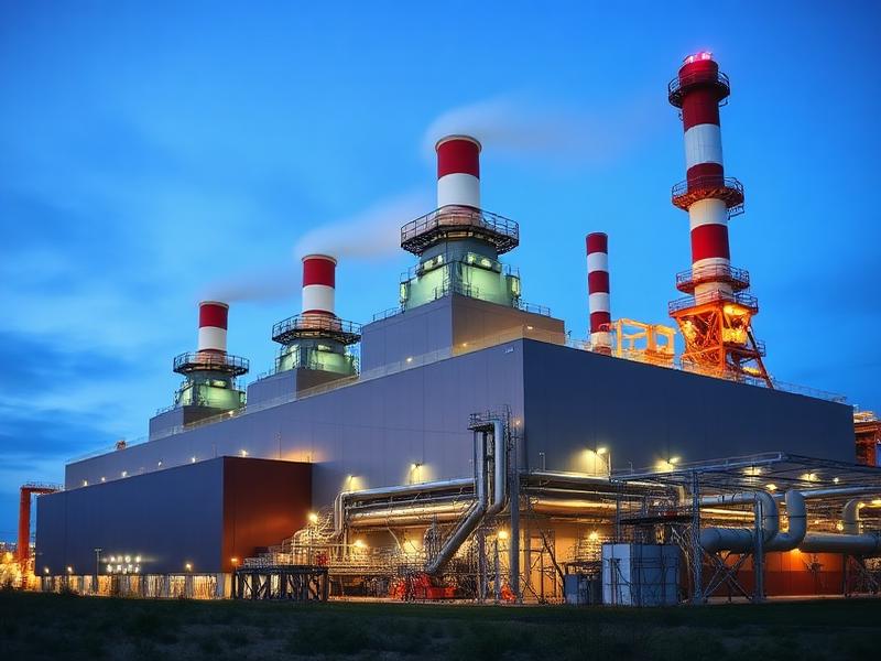 CCGT power station facility